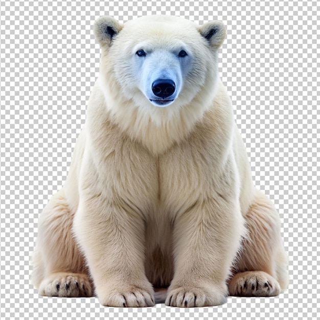 snow bear transparent background