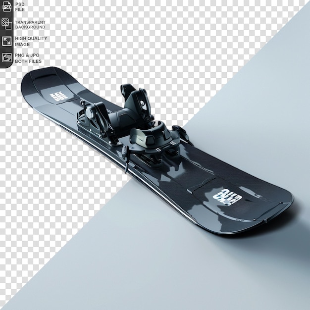 PSD a snowboard with the word quot sony quot on it