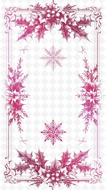 snowflake pattern for the christmas season