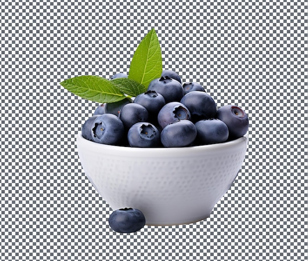 So sweet Blueberry Lemon Poppy isolated on transparent background