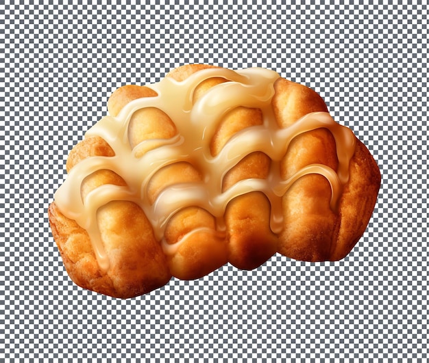 So Yummy Bear Claw Pastry isolated on transparent background