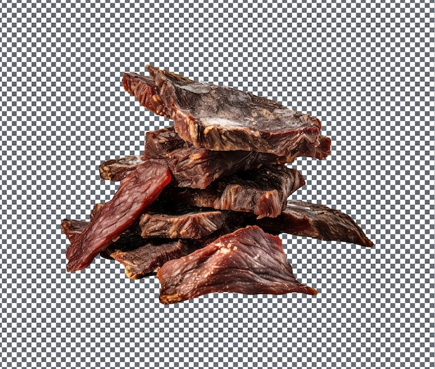 So Yummy Bison Jerky Jerky isolated on transparent background