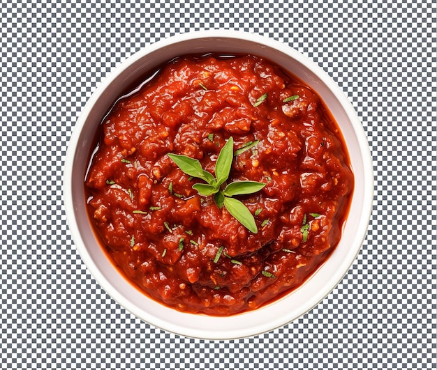 PSD so yummy bolognese sauce isolated on transparent background