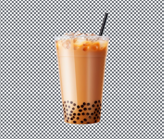 So Yummy Bubble Tea Boba isolated on transparent background