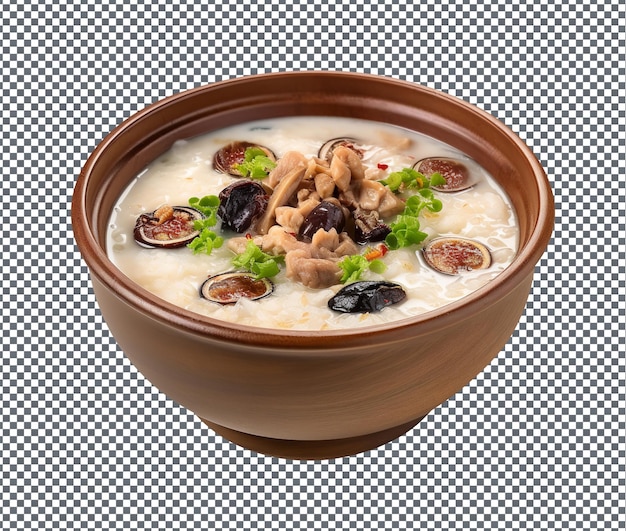 PSD so yummy century egg isolated on transparent background