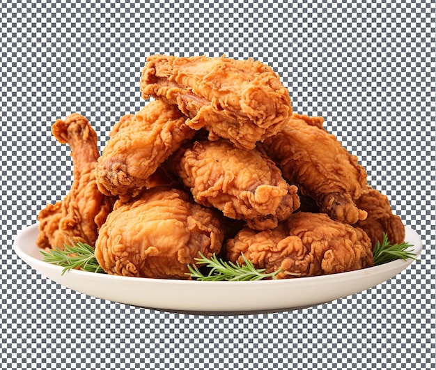 So Yummy Fried Chicken isolated on transparent background