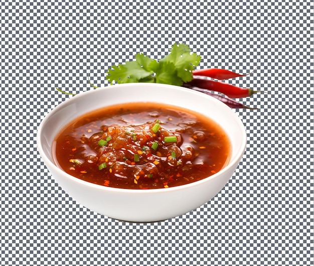 So yummy Nuoc Cham Sauce isolated on transparent background