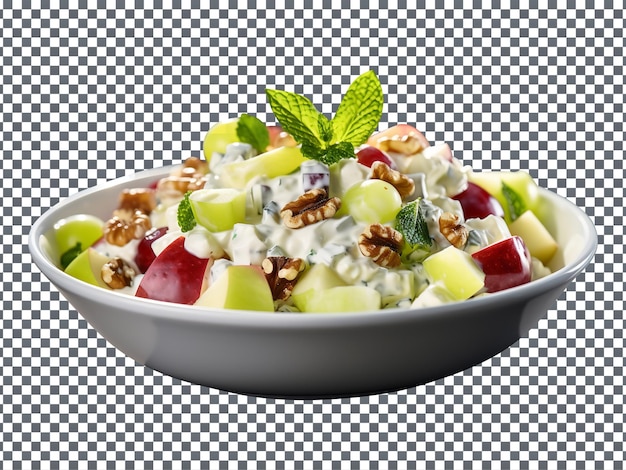 So Yummy Waldorf Salad isolated on transparent background