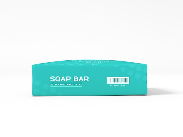 Soap Bar Box Packaging Mockup