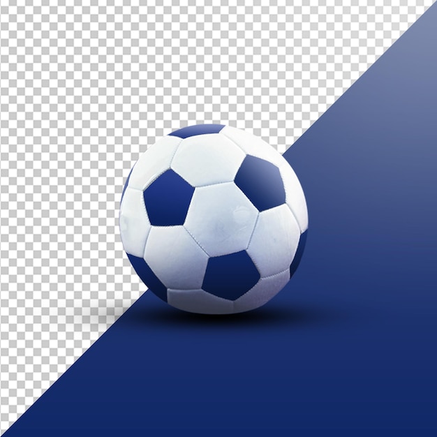 soccer ball element blue white colour