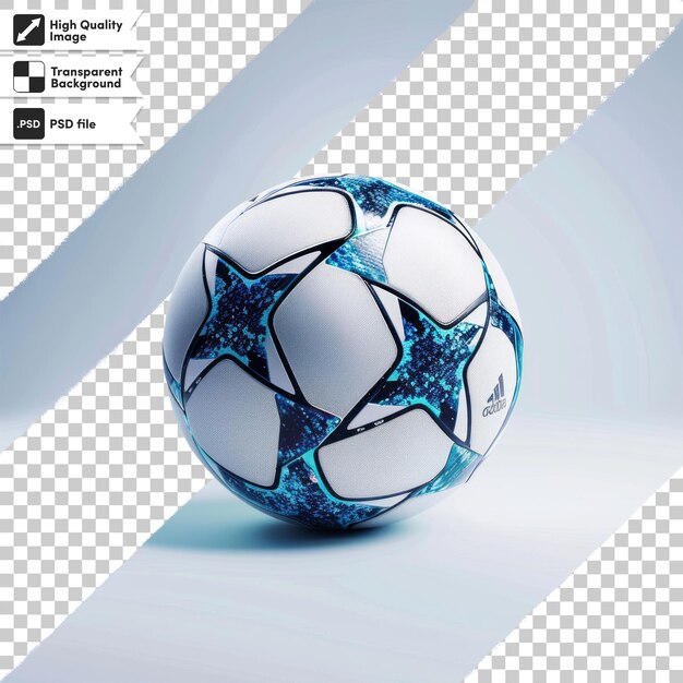 PSD a soccer ball with a star on it