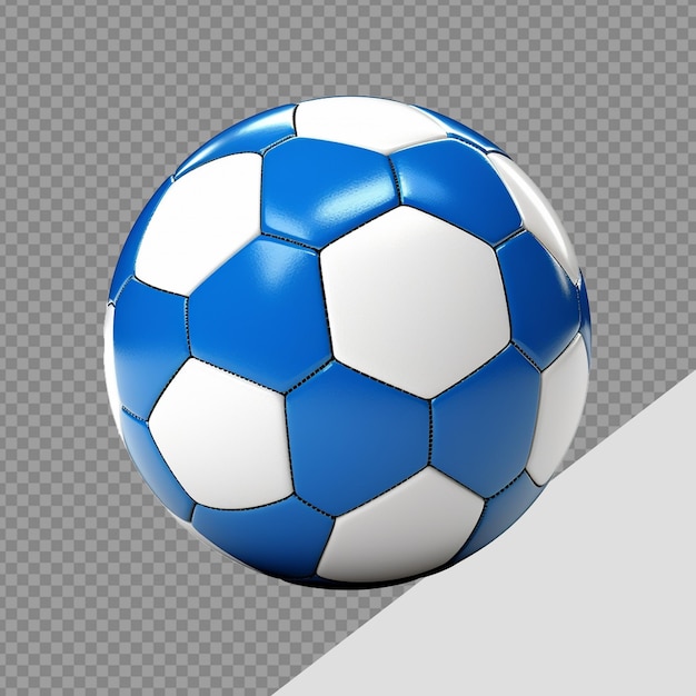 Soccer or football ball png isolated on transparent background