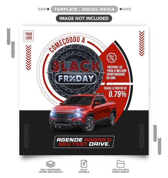 Social media feed black friday for vehicle sales