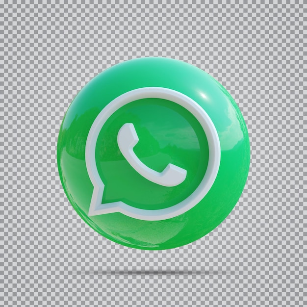 Social media icon Whats App 3d