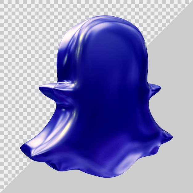 Social media icon with 3d modern style