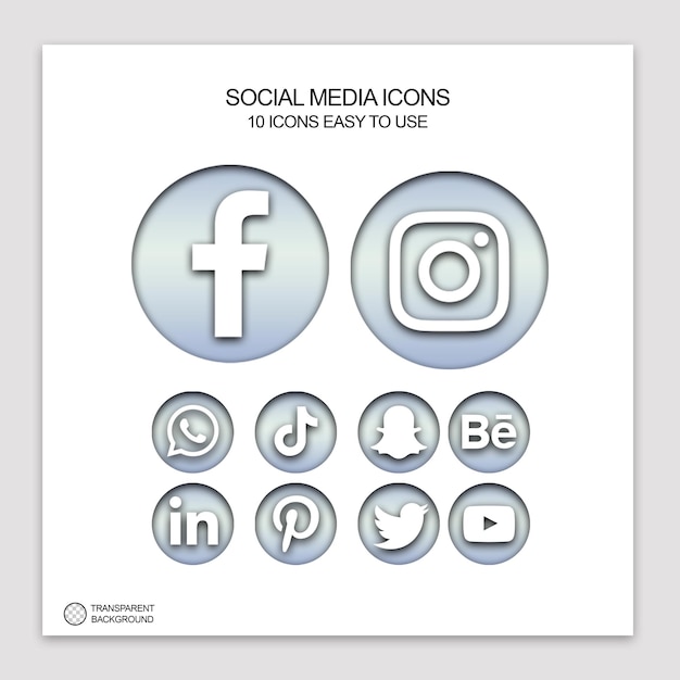 social media icons