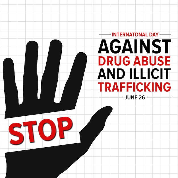 PSD social media post for international day against drug abuse and illicit trafficking