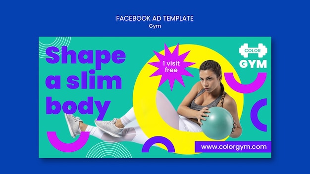 Social media promo for gym and fitness