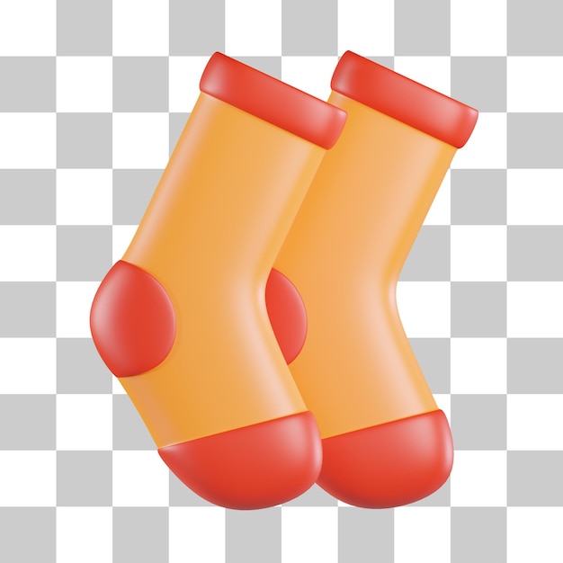 Socks 3D Icon