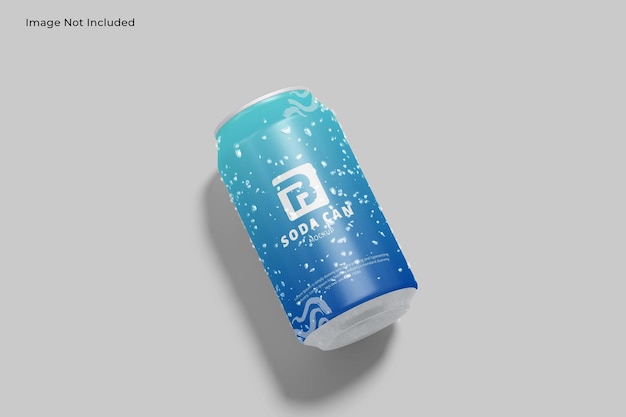 PSD soda can mockup