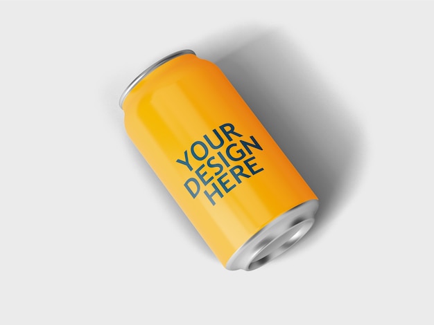 Soda Can Mockup