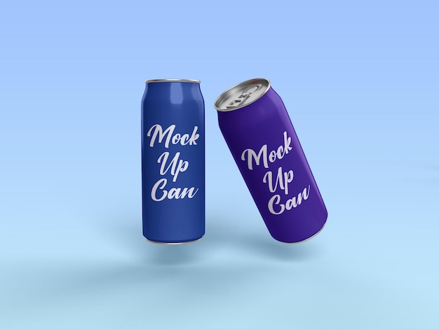 Soda Drink Can mockup