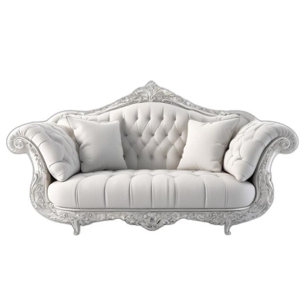 PSD sofa psd on a white background