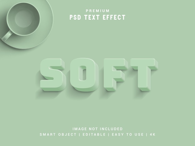 Soft Premium Psd Text Effect