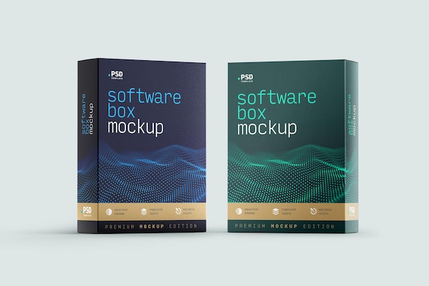 Software Box Mockup