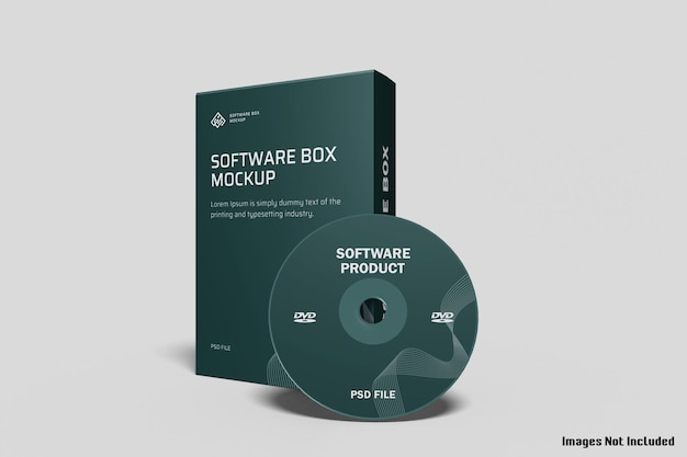 Software box mockup