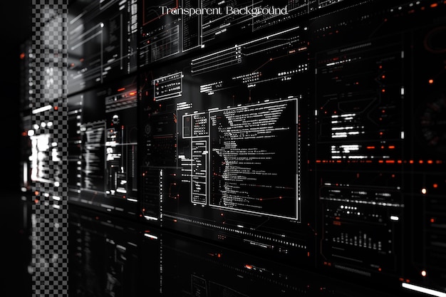 PSD in software engineering modular design involves dividin on transparent background