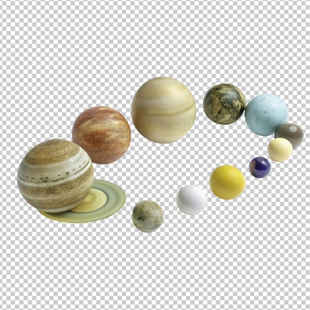 PSD the solar system