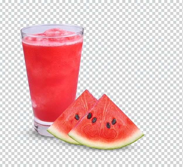 Some prices of watermelon juice isolated