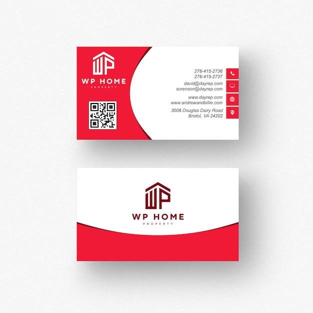 Sophisticated Business Card for Real Estate Brokerage Services