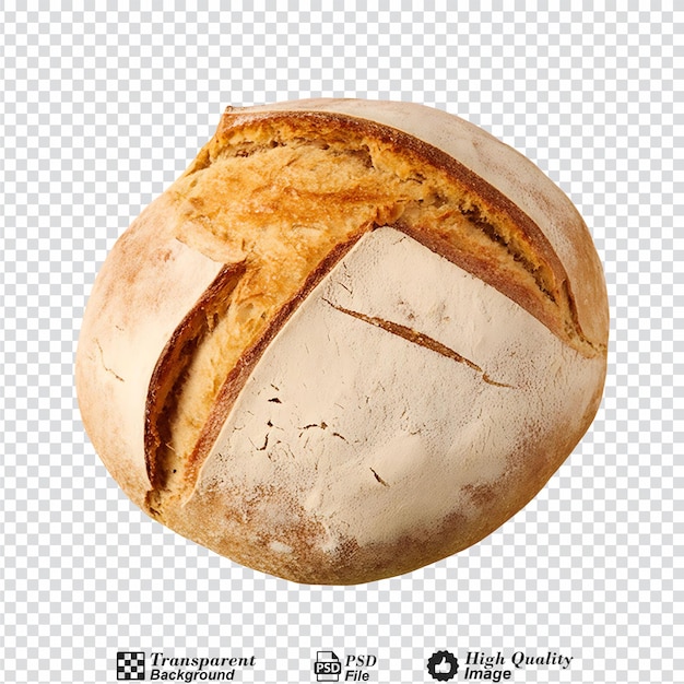 PSD sourdough isolated on transparent background