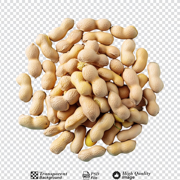 Soy nuts isolated on transparent background