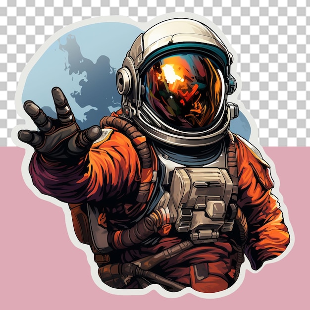 Space Concept PNG Illustration