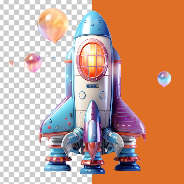 Space Concept PNG Illustration