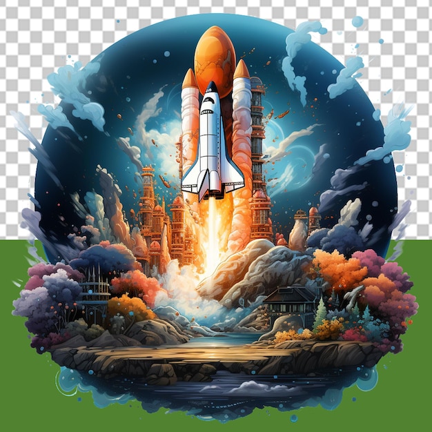 space day PNG illustration