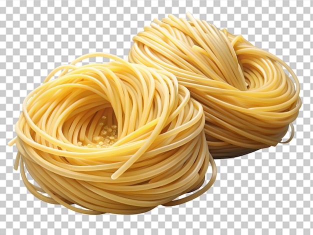 PSD spaghetti pasta isolated on transparent background