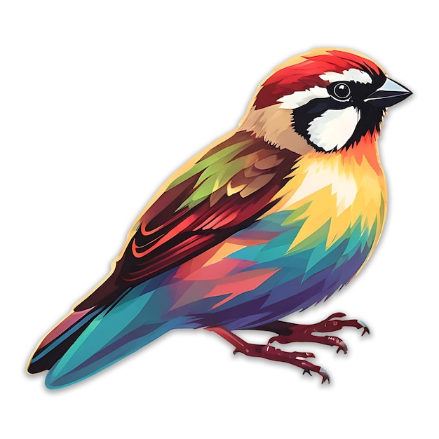 Sparrow logo design psd