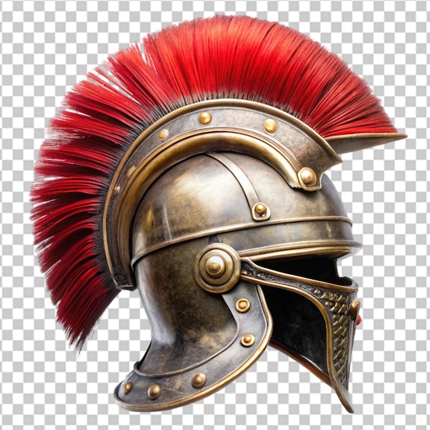 Spartan helmet Transparent background