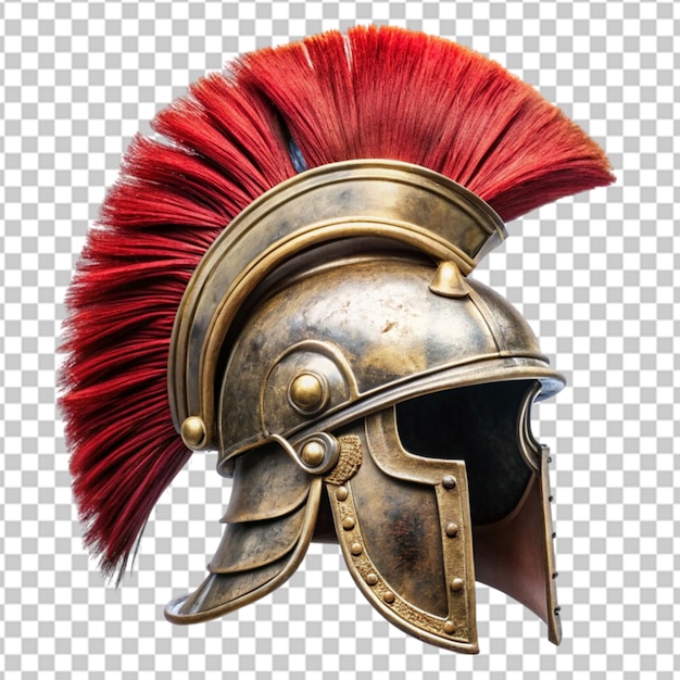 Spartan helmet Transparent background