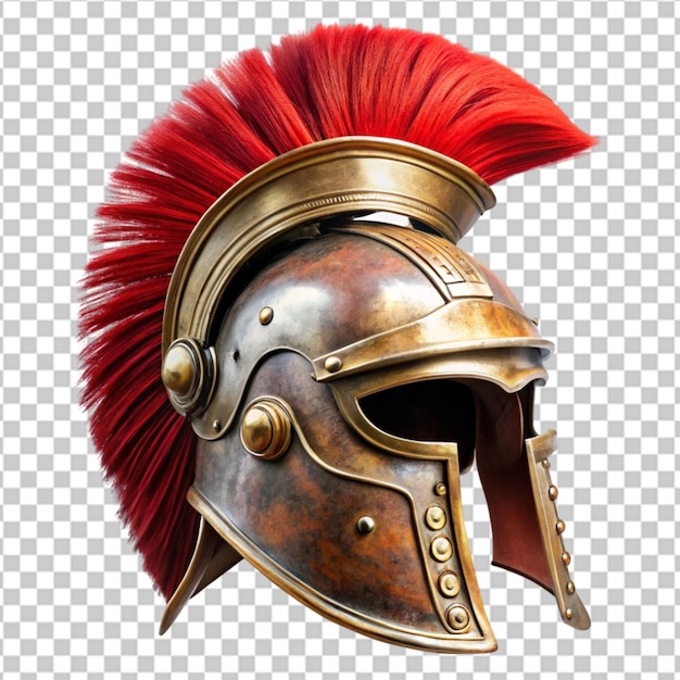 Spartan helmet Transparent background