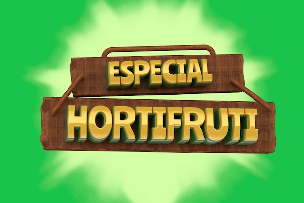 special hortifruti 3d stamp