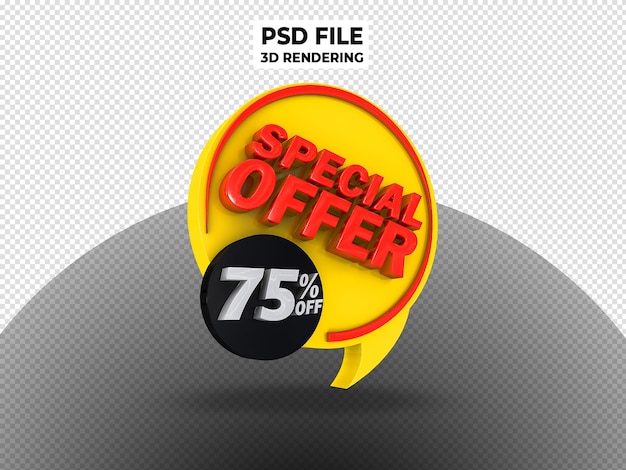 Special Offer 3D Render