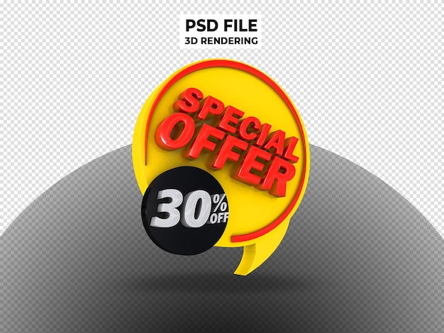 Special Offer 3D Render