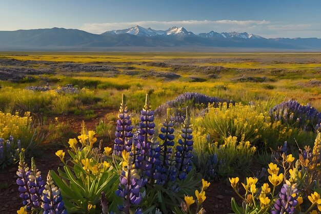 Spectacular Spring Display Colorful Wildflower Fields at Carrizo Plain National Monument Californi