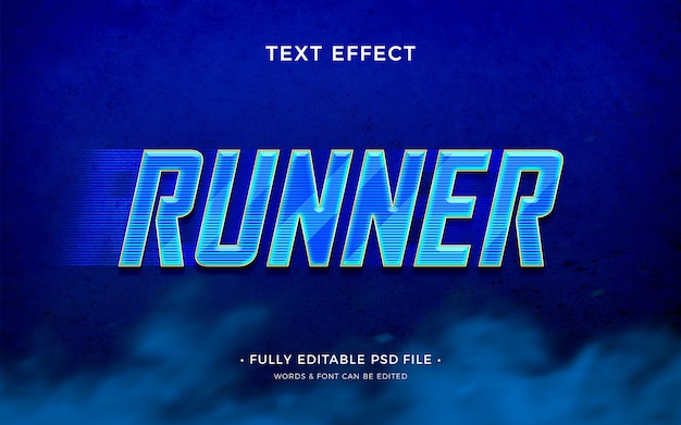 Speed text effect