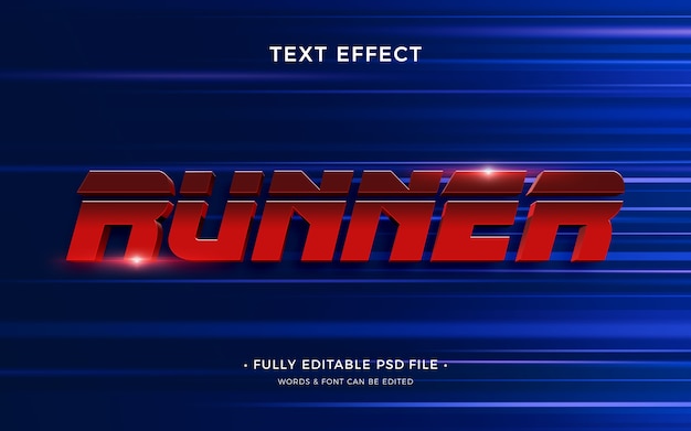 Speed text effect